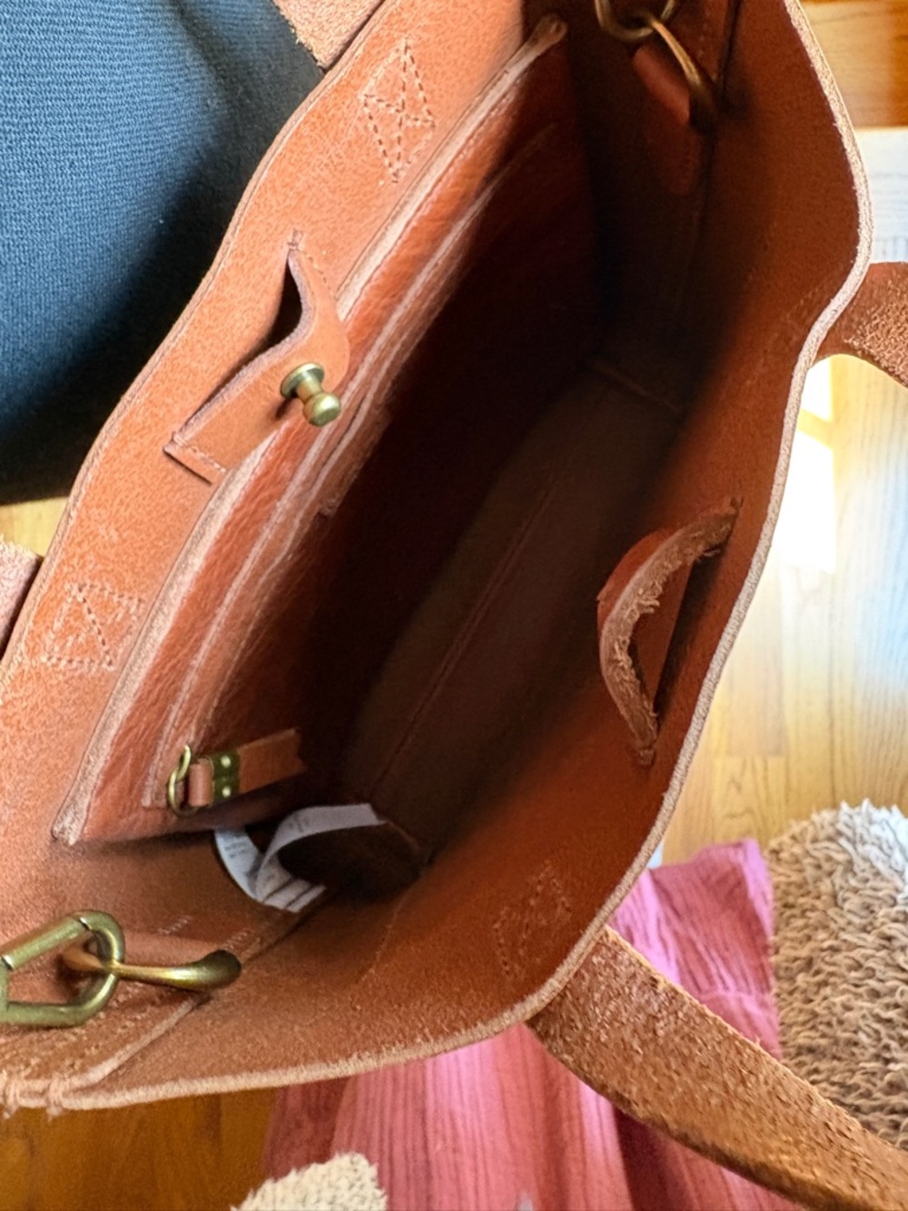 Madewell Leather The Small Transport Crossbody - Picture 6 of 11
